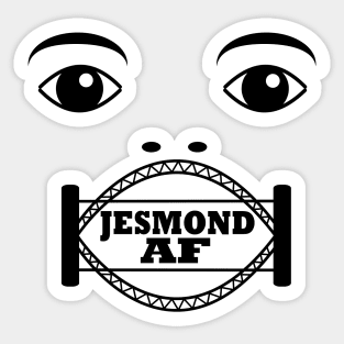 Jesmond AF Sticker